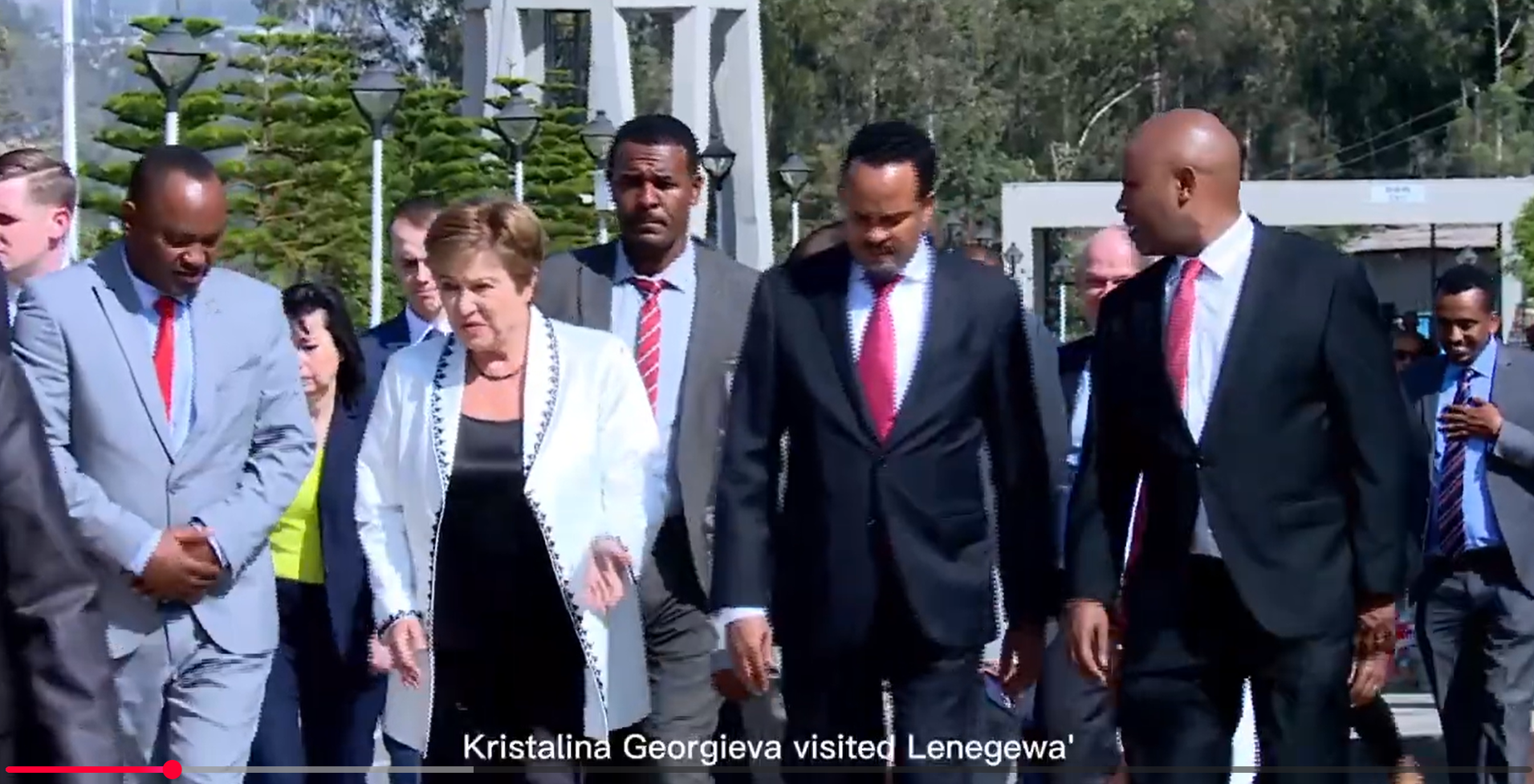 IMF Managing Director Visits 'Lenegewa' Women's Rehabilitation & Skill Dev't Center